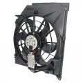 Autokay Cooling Fan Assembly Electric Radiator Automotive For Bmw 1999-2005