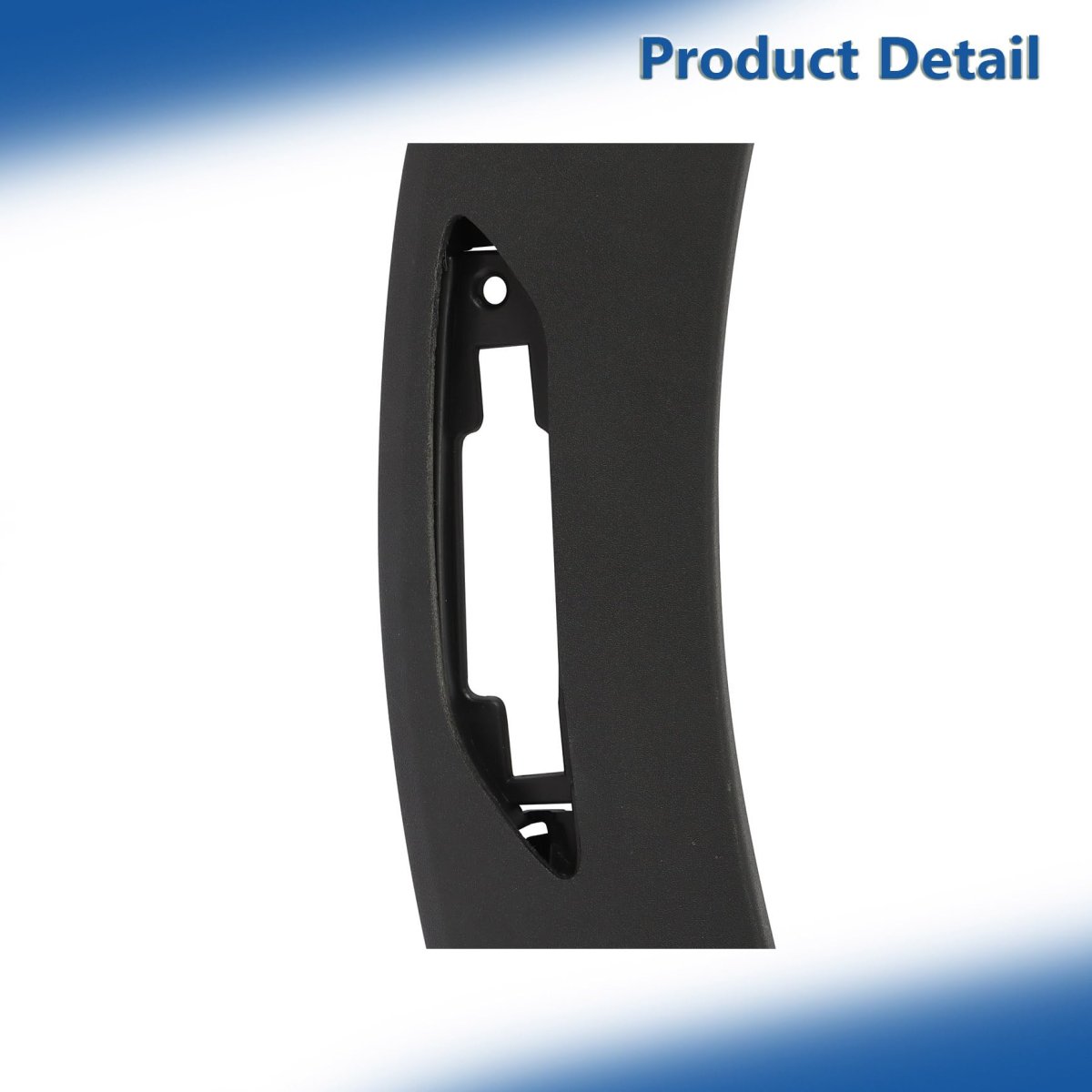 Front Right Wheel Fender Flare Cover For Encore Gx 2020 2021 2022 2023 42755532 With Park Assist Sensor Hole Black Plastic
