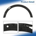 Front Right Wheel Fender Flare Cover For Encore Gx 2020 2021 2022 2023 42755532 With Park Assist Sensor Hole Black Plastic