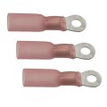Heat Shrink Terminal Red 22 To 18 Gauge Number 6 Stud Size Alx-pau-si-hp1360-cla1 Ring Replacement Part 
