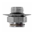 Oil Cooler Line Connector For Gmc Sierra 3500 2500 Hd Classic 2007 Steel Quick Disconnect Straight Fitting Replaces 15190249 