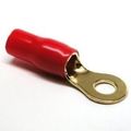 Xscorpion Rt4r Gold Plated Ring Terminals With 5 16 Hole 4 Ga Red Rt4r 