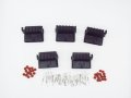 Cnkf 5 Sets Gm Haltech Map Type 6 Pin Way Male Weatherpack Waterproof Auto Connector Includes Terminals And Seals12010975