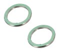2 Pack Vesrah Exhaust Pipe Gaskets Ve-2005 Fits Yamaha Bw350 Sr500 Tt500 Vmx1200 Xs650 Xt500 Xvz1200 Xvz1300 Yfm350 Motorcycle 
