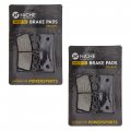Niche Brake Pad Set For Kawasaki Ninja Zx6r Zx9r Zzr600 43082-1213 43082-1224 Front Rear Organic