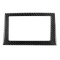 Navigation Trim Carbon Fiber Car Screen Frame Cover Fit 0 Q60 2013-2019 