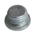 Case Plug For Gmc Yukon 2018 2024 Steel Silver Automatic Transmission 0 39 In Thread Diameter 8 Bolt Grade Part Number 11548770 