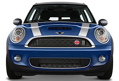 For Mini Cooper S Countryman Paceman Union Jack Uk Flag Front Grill Grille Emblem Badge