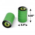 Cat Green Eye Motorcycle Bicycle Bike Tire Rim Wheel Aluminum Valve Stem Caps