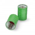 Cat Green Eye Motorcycle Bicycle Bike Tire Rim Wheel Aluminum Valve Stem Caps