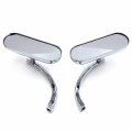 Smt-chrome Oval Mirrors Compatible With R1 R6 V-max Xvs Virago Road Royal Vstar Cruiser B00rw3i6oa