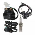 Ignition Key Switch Coil For Honda Trx300 300 Trx300fw 1990-2000 Atv With Starter Solenoid Relay Spark Plug 