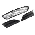 Front Bumper Lower Grille Kit For 3 Series E90 E91 2009-2012 Oe 51117198906 51117138417 51117138418 With Sturdy Protection Abs