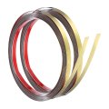 2pcs Stainless Steel Wall Molding Trim 16 4 Ft X 0 Inch Peel And Stick Metal Decoration Strip For Ceiling Tile Mirror Edge 