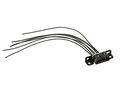 Obd2 Connector Pigtail Black Obd Ii Data Link Polyethylene For Most Jeep Applications