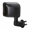 Door Mirror Right Side Passenger Rh For 2007 2015 Jeep Wrangler Model Black Convex Glass Mount Replacement 