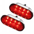 Pair Led Side Marker Turn Signal Lights Assembly Smoked For Vw Mk4 Golf Jetta Gti R32 Passat B5 Red Front Lamp 