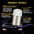 Ruiandsion 1156 Ba15s Led Bulb White 12v 1141 1003 P21w 7506 3497 1073 3014 9smd Chipsets Replacement For Car Rv Camper Boat
