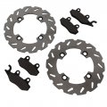 2013 Fits Yamaha Yxr700 700 Rhino Fl 4x4 Auto Rear Sport Brake Rotors And Pads