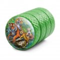 Bengal Tiger Family Valve Stem Caps For Tire Rim Wheel Aluminum Green
