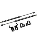 Front Bonnet Hood Lift Supports Struts For Toyota Land Cruiser 250 2023 Present Carbon Fiber Gas Charged Shock Dampers Spring 