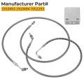 Rear Brake Hose Lines Fitting Cross For Polaris Ranger T-m 650 2004 500 6x6 2000-2004 500 4x4 2001-2004 425 2x4