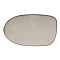Door Mirror Glass For Dodge Caliber 2007 2012 Plastic Clear Snap On With Backing Plate Manual Adjustment Replacement 68000025aa 