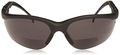 Crews K3h20g Klondike Plus Magnifier Polycarbonate Dual Bi-focal Lens Glasses With Black Frame And 2 0 Diopter Gray 1-pair 