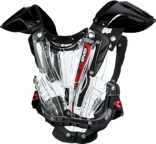 Evs Vex Chest Protector Medium Clear Black