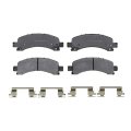 Rear Disc Brake Pads For Chevy Avalanche Suburban 1500 2002 2003 2004 2005 2006 Metallic Friction 0 67 In Thickness 19287156 