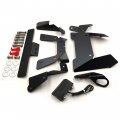 Smt- Mt223-019 Compatible With Black Kawasaki Ex250r Ninja 250 08-12 Fender Eliminator License Plate Holder B07qrw7c75