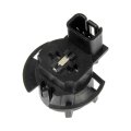 Parking And Turn Signal Socket For Oldsmobile Intrigue 1998 1999 2000 2001 2002 Polymer Connector 12456483 Black Round Blade 