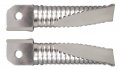 Yana Shiki A2868 Silver Front Style Foot Pegs For Suzuki Motorcycles 