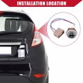 Hihaha No 2u5z13411sa Rear Car Lamp Holder With Wire Harness For Ford F-150 2004-2017 Light Signal Socket Pigtail Connector