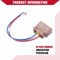 Hihaha No 2u5z13411sa Rear Car Lamp Holder With Wire Harness For Ford F-150 2004-2017 Light Signal Socket Pigtail Connector
