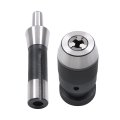 1 32 -1 2 Jt33 Keyless Drill Chuck With R8 Shank Arbor Adapter For Milling Machine Press Lathe