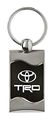 Toyota Trd Rectangular Black Car Key Chain Ring Fob 
