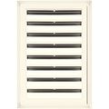 Builders Edge 120061218021 12 X 18 Rectangular Vent 021 Sandstone Beige 