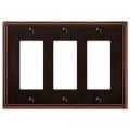 Amertac 77rrrdb Wall Plate Double Toggle
