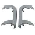 Front Lower Bumper Cover Molding Trim Replacement For Rogue Sl Platinum 2024 2 Pcs Gray Lh And Rh Replaces 62074 4mt0a 62075 
