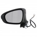 Lexus Is200t 2016 2017 Door Mirror Driver Side Heated Power Glass Paintable Manual Folding With Signal Light Replacement For 