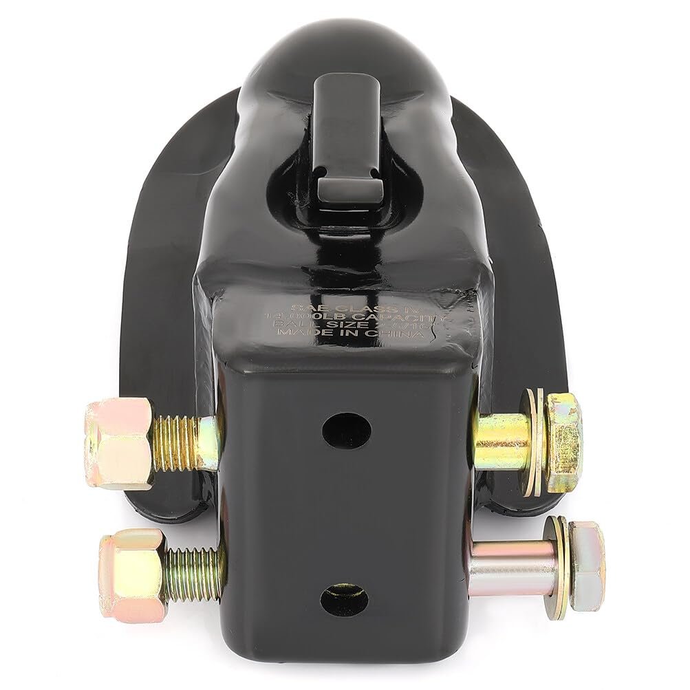Heavy Duty Adjustable Coupler 2 5 16 In Ball 14000 Lbs Black Medium Size