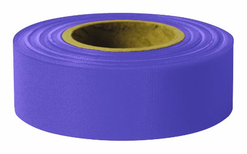 Glo 2.5 mil Grade Flagging Tape Swanson RFTYL300 6 pack 1-3/16in x 300ft 