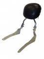 Studded Round Sissy Bar Backrest For 07 Honda Shadow Spirit Vt750c2 Shaft Drive 