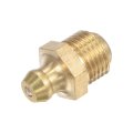 Brass Straight Grease Fitting M10 X 1mm Thread Hydraulic Accessories 40pcs 