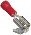 100 Red Vinyl Insulated Piggybacks Disconnects 22-18 Awg 0 250 Nema Tab By A Plus Parts House 