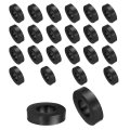 24pcs Rubber Spacers 20mm Od 10mm Id 5mm Height Round Anti Vibration Spacer Bushing Grommets Thick Washers For Home Car 