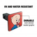 Looney Tunes Porky Pig Tow Trailer Hitch Cover Plug Insert