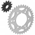 Caltric Front Rear Sprockets Kit Compatible With Polaris Scrambler 400 2x4 2000-2002