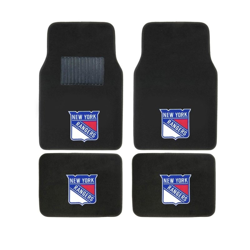 Mb Wheels Nhl Rangers Seat Cover And Floor Mat Wow Logo On Front Rear Auto Liner Universal Fit High Back Promptly Display